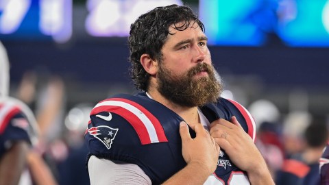 New England Patriots center David Andrews