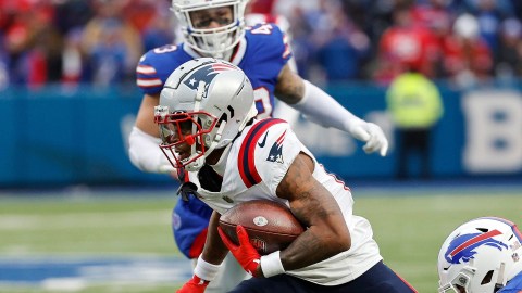 New England Patriots wide receiver DeMario Douglas