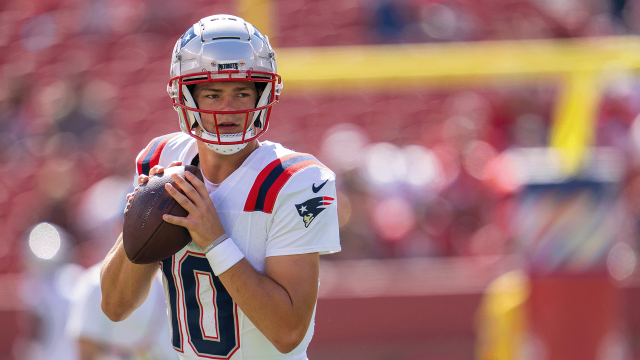 New England Patriots Quarterback Drake Maye