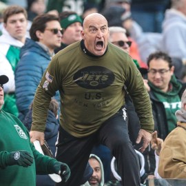 New York Jets superfan Fireman Ed