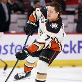 Anaheim Ducks forward Frank Vatrano