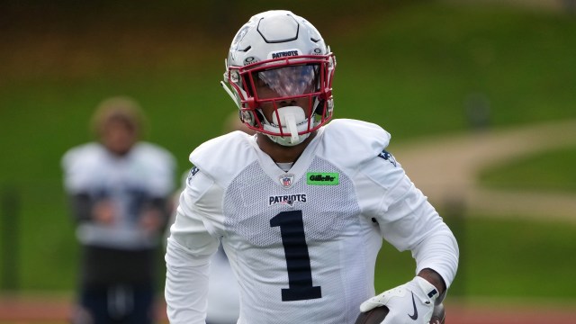 New England Patriots wide receiver Ja'Lynn Polk