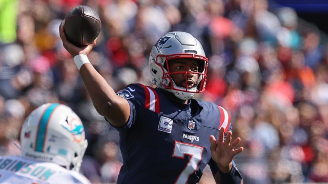 New England Patriots quarterback Jacoby Brissett