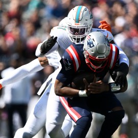 New England Patriots quarterback Jacoby Brissett