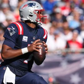 New England Patriots quarterback Jacoby Brissett