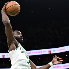 Boston Celtics guard Jaylen Brown