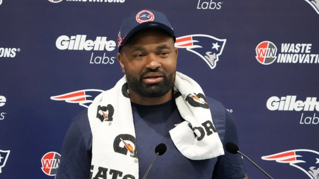 New England Patriots head coach Jerod Mayo