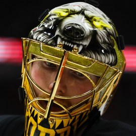 Boston Bruins goaltender Joonas Korpisalo