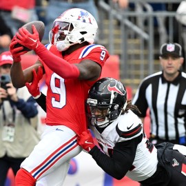 New England Patriots wide receiver Kayshon Boutte