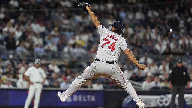 Boston Red Sox pitcher Kenley Jansen