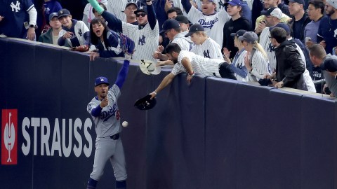 Los Angeles Dodgers outfielder Mookie Betts