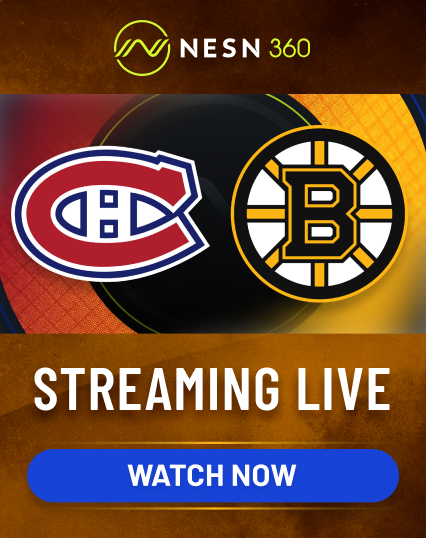 Boston Bruins vs. Montreal Canadiens gameday matchup graphic