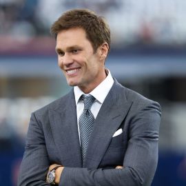 Former New England Patriots quarterback Tom Brady