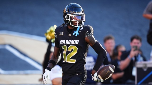 Colorado Buffaloes cornerback/wide receiver Travis Hunter