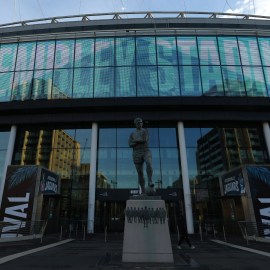 New England Patriots and Jacksonville Jaguars at Wembley Stadium