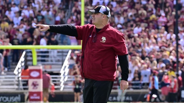 Boston College Eagles head coach Bill O'Brien