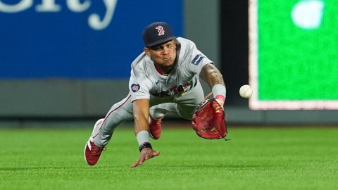 Boston Red Sox outfielder Ceddanne Rafaela