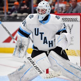 Utah Hockey Club goaltender Connor Ingram