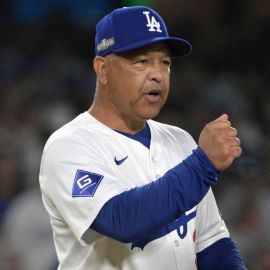 Los Angeles Dodgers manager Dave Roberts