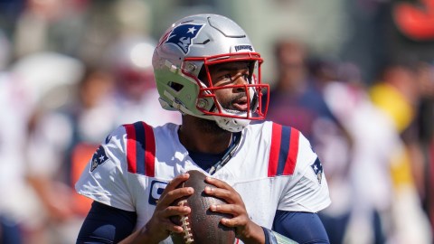 New England Patriots quarterback Jacoby Brissett