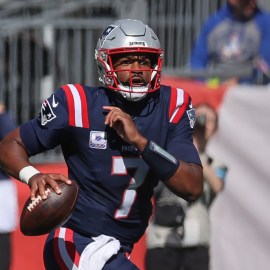 New England Patriots quarterback Jacoby Brissett