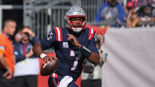 New England Patriots quarterback Jacoby Brissett