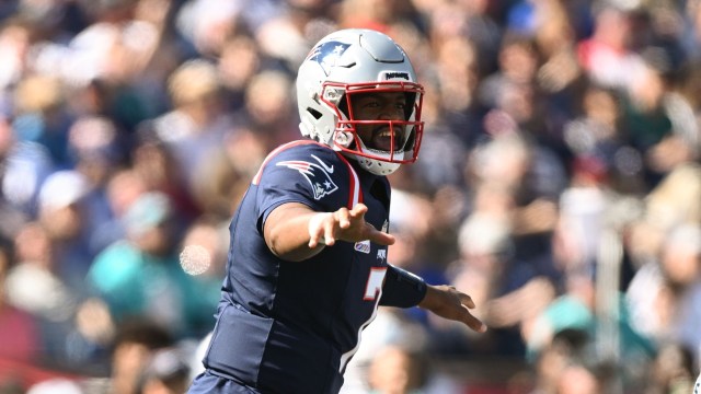 New England Patriots quarterback Jacoby Brissett