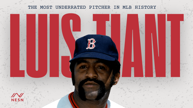 Former Boston Red Sox pitcher Luis Tiant