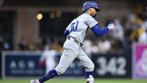 Los Angeles Dodgers outfielder Mookie Betts