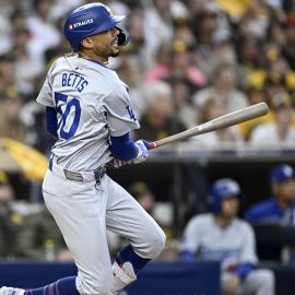 Los Angeles Dodgers outfielder Mookie Betts