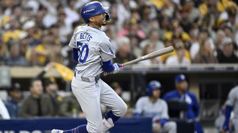 Los Angeles Dodgers outfielder Mookie Betts