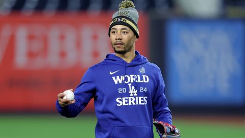 Los Angeles Dodgers infielder Mookie Betts