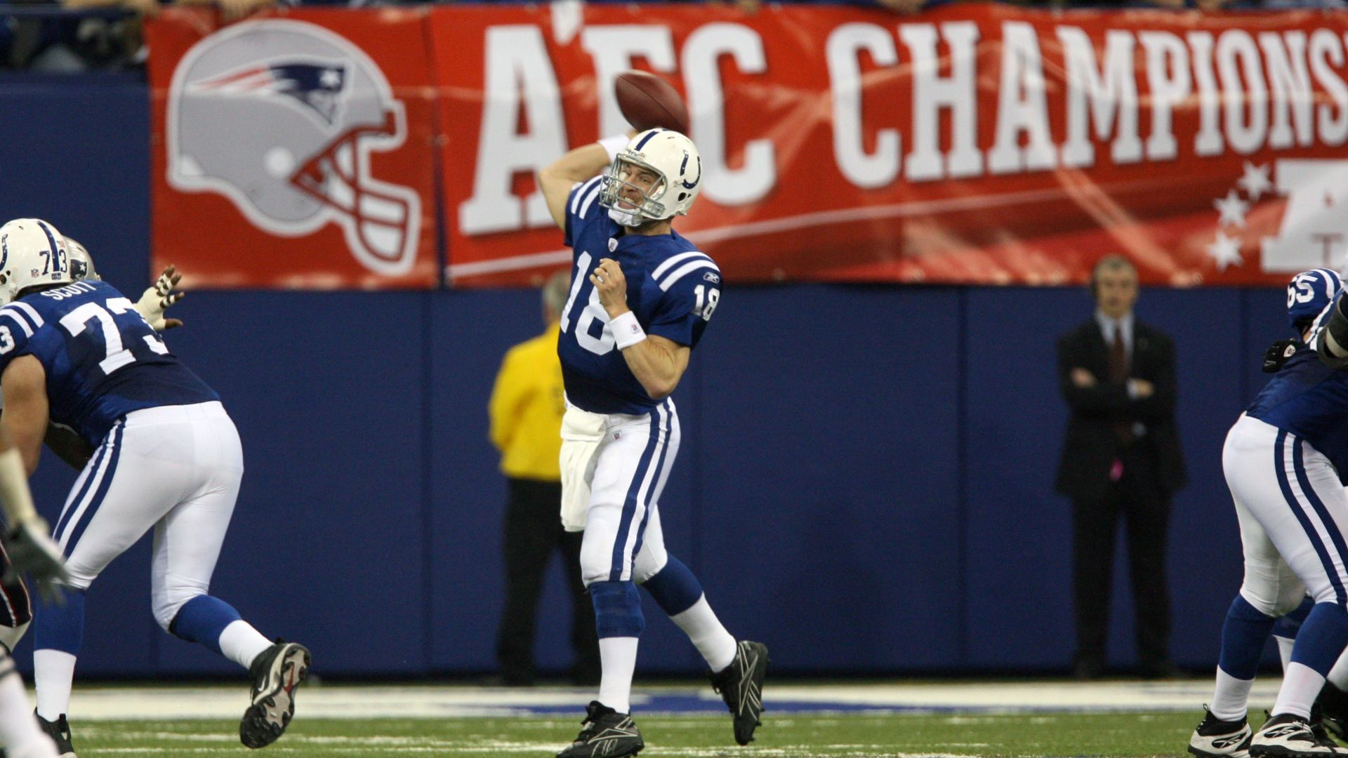 “Bill Belichick slams Peyton Manning over Patriots-Colts crowd noise theory.”