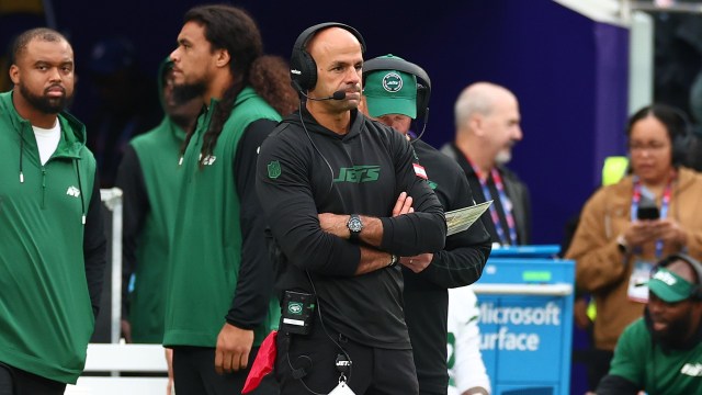 New York Jets head coach Robert Saleh