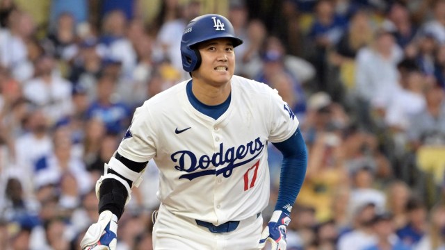 Los Angeles Dodgers designated hitter Shohei Ohtani