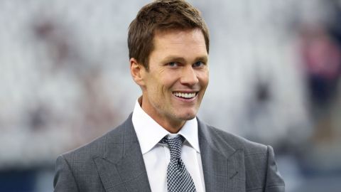 NFL broadcaster Tom Brady