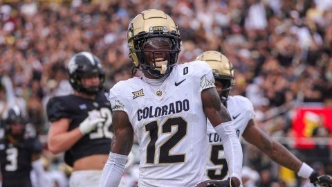 Colorado Buffaloes wide receiver/cornerback Travis Hunter