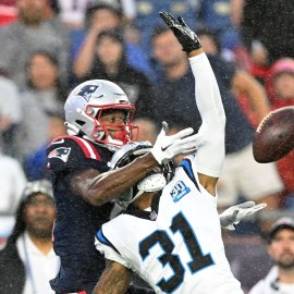 New England Patriots wide receiver Tyquan Thornton, NFL free agent Lamar Jackson