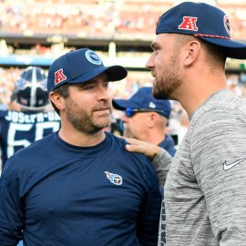 Tennessee Titans head coach Brian Callahan