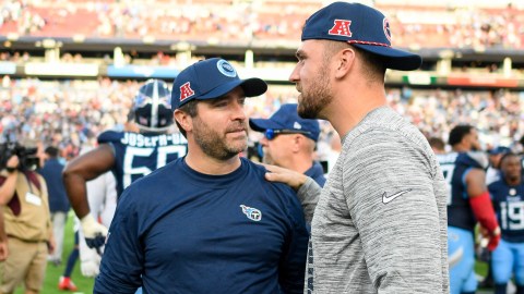 Tennessee Titans head coach Brian Callahan