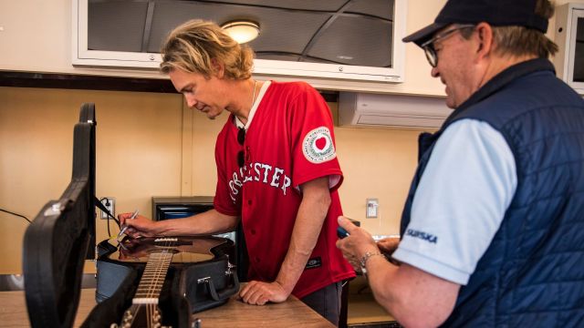 Former Boston Red Sox pitcher Bronson Arroyo