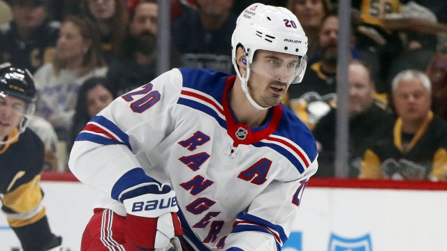 New York Rangers forward Chris Kreider