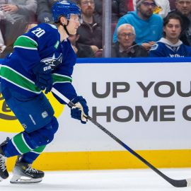 Vancouver Canucks forward Danton Heinen