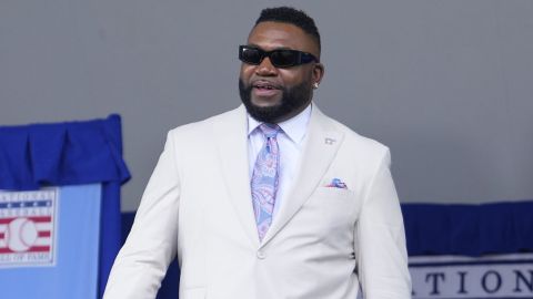 Former Boston Red Sox designated hitter David Ortiz