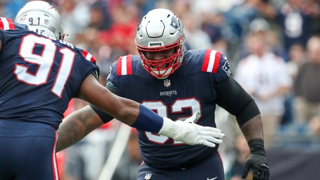 New England Patriots nose tackle Davon Godchaux