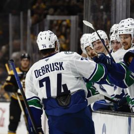 Vancouver Canucks forward Jake DeBrusk