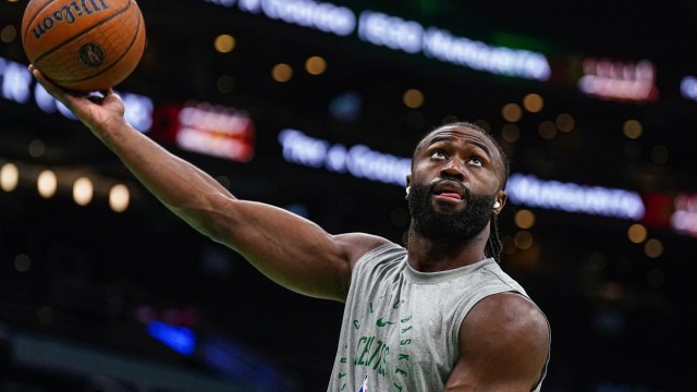 Boston Celtics guard Jaylen Brown