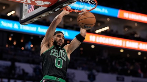 Boston Celtics forward Jayson Tatum