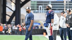 New England Patriots head coach Jerod Mayo