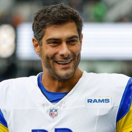 Los Angeles Rams quarterback Jimmy Garoppolo